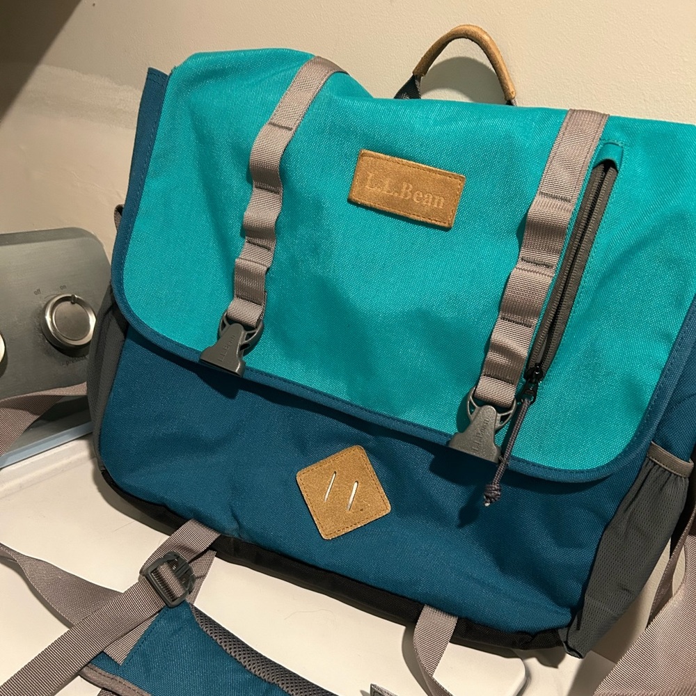LL Bean messenger bag for laptop